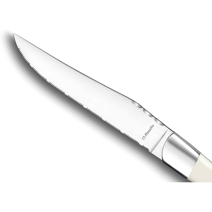 Набор ножей для стейка 6 предметов White Royal Steak Amefa