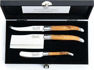 Набор ножей 3 предмета Luxoleo Laguiole Style de Vie