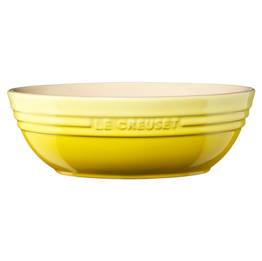 Салатник овальный 23 см, желтый Le Creuset