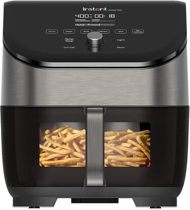 Фритюрница Instant Vortex Plus ClearCook / 5,7 л / 6 в 1 / 1700 Вт