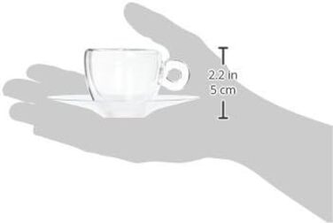 Набор чашек для кофе 2 предмета Espresso Luigi Bormioli