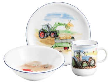 Набор детской посуды 3 предмета, Compact Mein Traktor Seltmann Weiden