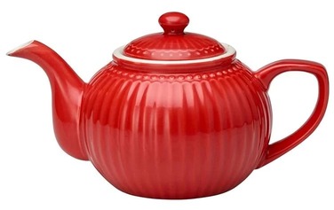 Заварочный чайник 1 л, красный Alice GreenGate
