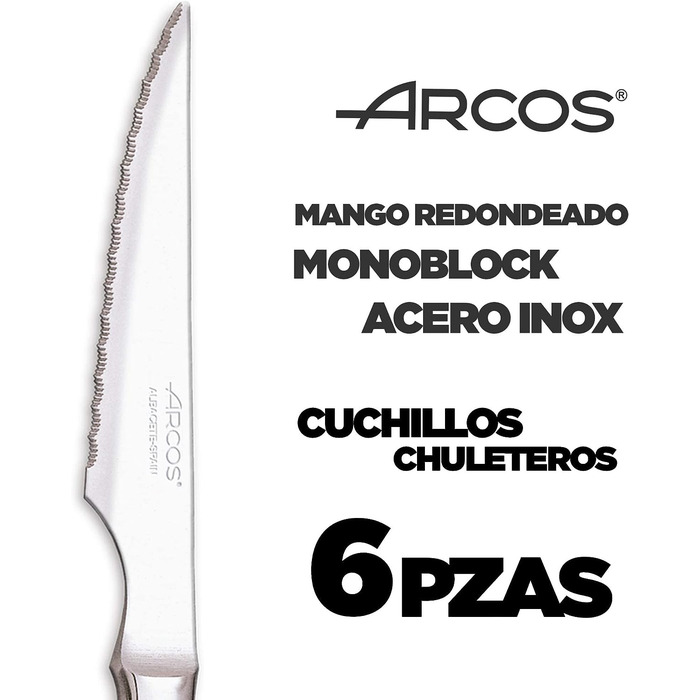 Набор из 6 ножей для стейка Arcos