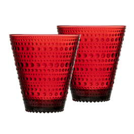 Набор стаканов 300 мл красных Kastehelmi Iittala