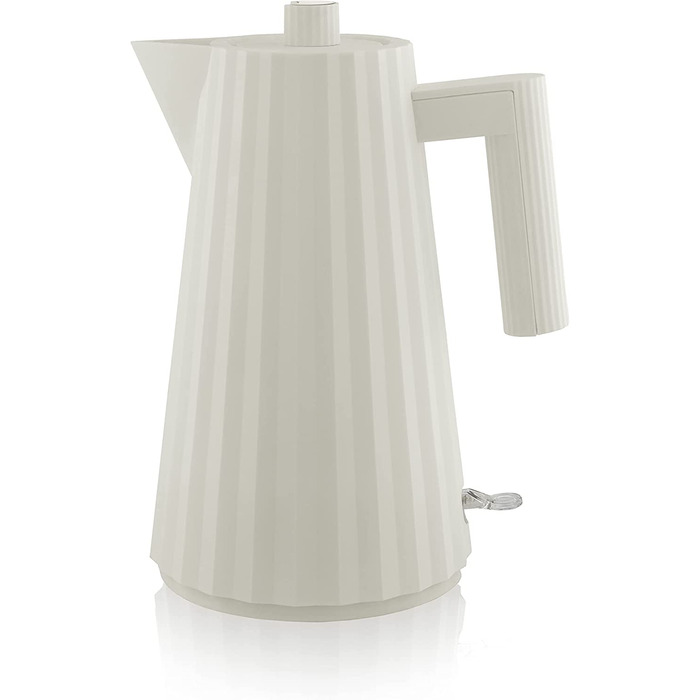 Электрический чайник из термопластичной смолы Alessi Plissé MDL06 W / 2400 Вт / 1,7 л
