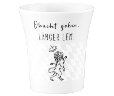 Кружка "Obacht gehm, Langer Lem" 0,4 л Diva Seltmann Weiden