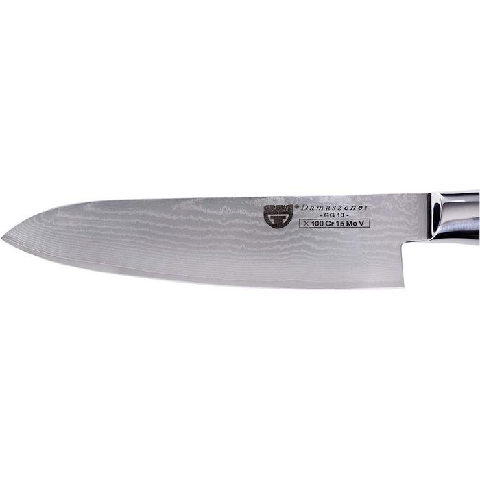 Нож из 67 слоев дамасской стали 17.5 см Santoku 074.56 GRÄWE