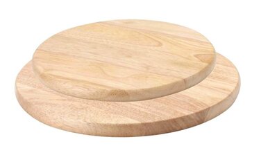 Набор разделочных досок для сыра 2 предмета, каучуковое дерево 26 и 30 см Continenta