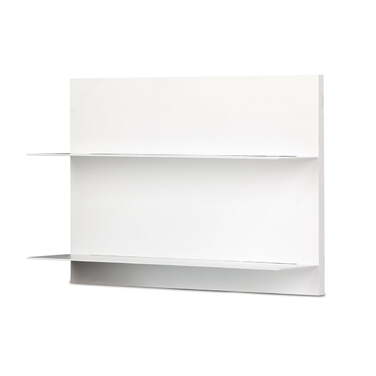 Полка 42x10x29,7 см белая White Paper Regal Design Letters