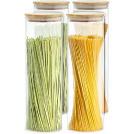 Набор банок для хранения спагетти 30 см, 4 предмета Praknu