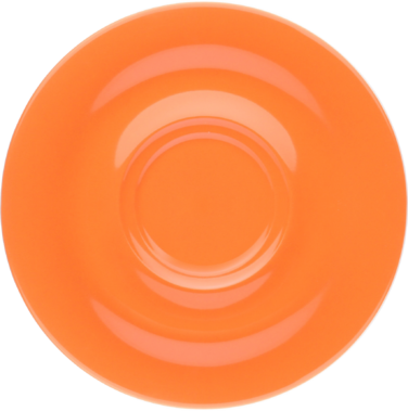 Блюдце к чашке для капучино / макиато 16 см, оранжевое Pronto Colore Kahla