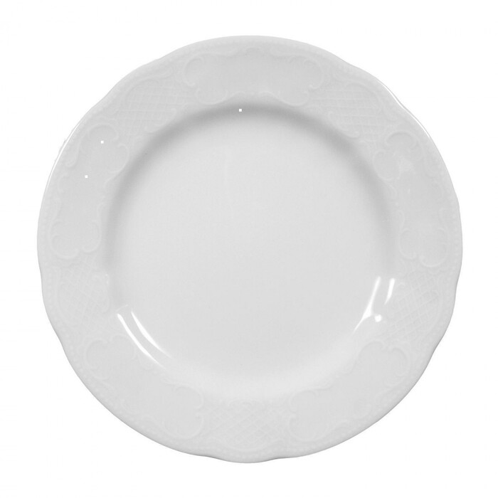 Тарелка 21 см белая Salzburg Seltmann Weiden