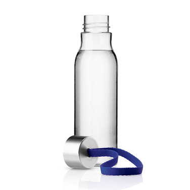Бутылка 0,5 л прозрачная/синяя Trinkflasche Eva Solo
