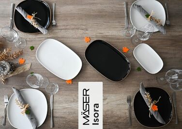Набор сервировочных тарелок 3 предмета Isora Series MÄSER