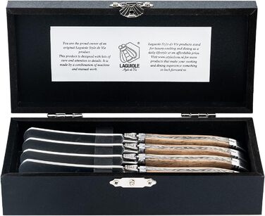 Набор ножей для масла 4 предмета Luxury Line Laguiole Style de Vie