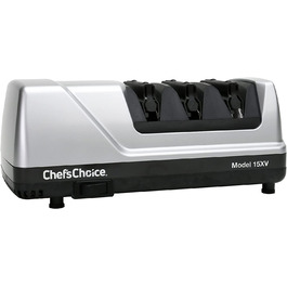 Профессиональная электрическая точилка для ножей Chef'sChoice 15 XV Trizor, алмазное покрытие 3.12 карат 