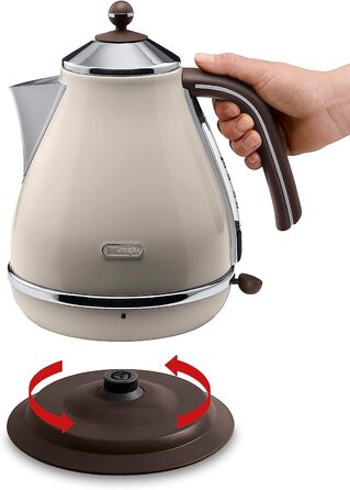 Delonghi kettle cream vintage hotsell