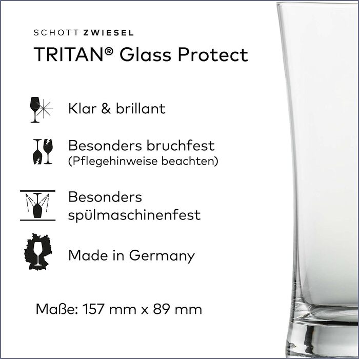 Набор бокалов для пива 600 мл 6 предметов Pure Series Schott Zwiesel