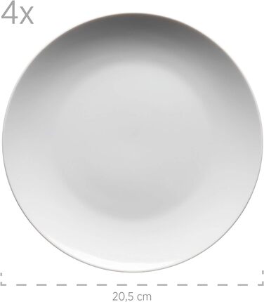Набор столовой посуды на 4 человека 16 предметов Barca Series MÄSER