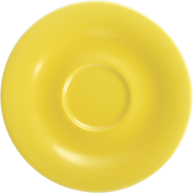 Блюдце к чашке для кофе 15 см, желтое Pronto Colore Kahla