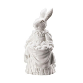 Фигурка «Крольчиха и яйца» 13,3 см белая Hasenfiguren Hutschenreuther