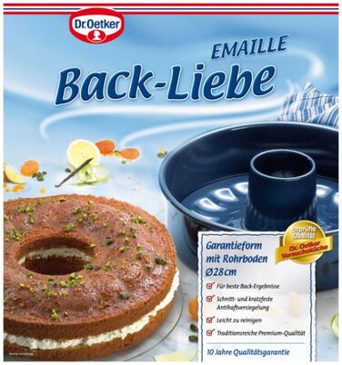 Форма для выпечки кексов со съемным дном Ø 28 см Back - Liebe Dr. Oetker