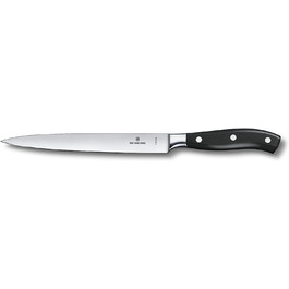 Нож для филе большого мастера Victorinox, Кованй, 20 см, Белй, в подарочной коробке, швейцарского производства