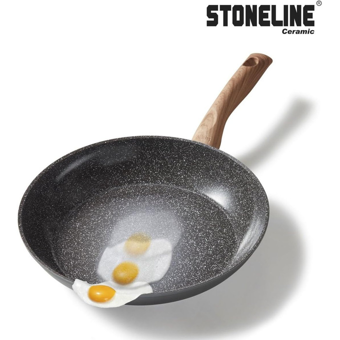 Набор кухонной посуды 14 предметов, серый Ceramic ‎21078 STONELINE