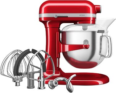 Кухонный комбайн 6.6 л, красный KitchenAid