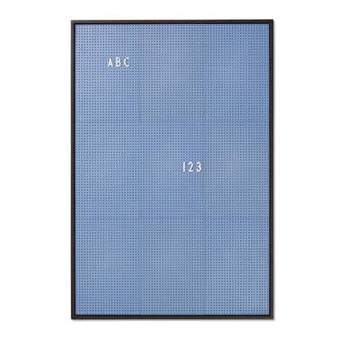 Доска 59,4x42 см синяя Message Board Design Letters