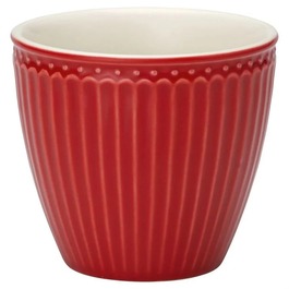 Чашка для латте 0,3 л, красная Alice GreenGate