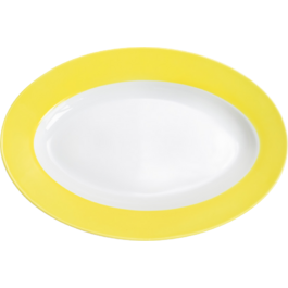Блюдо овальное 32 см, желтое Pronto Colore Kahla