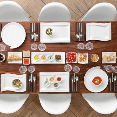Набор тарелок 24 х 24 см, 4 предмета NewWave Porzellan Villeroy & Boch