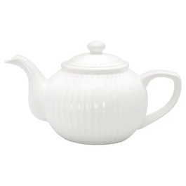 Заварочный чайник 1 л, белый Alice GreenGate
