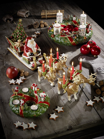 Декорация новогодняя 'Олени Санта-Клауса' Christmas Toys Memory Villeroy & Boch
