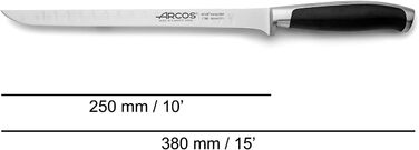 Нож для ветчины 25 см Kyoto Arcos