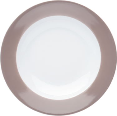 Тарелка для супа 22 см, темно-серая Pronto Colore Kahla