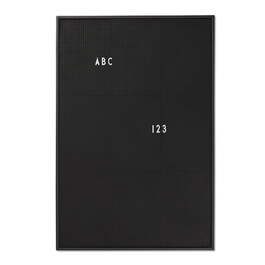 Доска 59,4x42 см черная Message Board Design Letters
