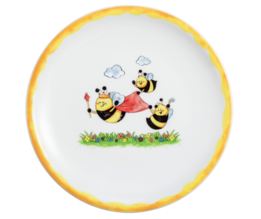 Тарелка для завтрака детская 19 см, Compact Fleißige Bienen Seltmann Weiden
