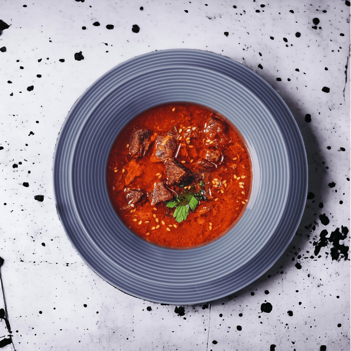 Тарелка для супа 22,5 см Fliederblau Beat Seltmann Weiden