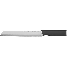 Хлебнй нож WMF Kineo волнистой огранки 33 см, изготовлен в Германии, булочнй нож острй, качественной огранки, сталь со специальнм лезвием, лезвие 20 см