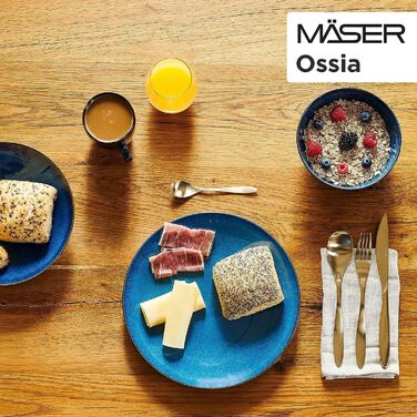 Набор столовой посуды на 6 человек 12 предметов Ossia Series MÄSER