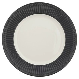 Тарелка обеденная 26,5 см, темно-серая Alice GreenGate