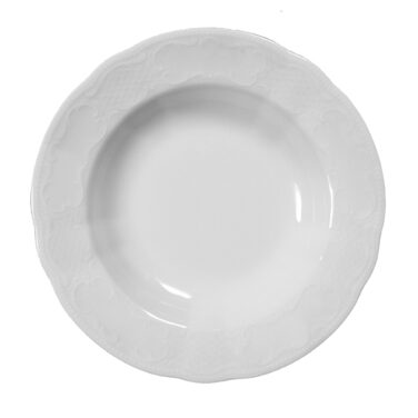 Тарелка глубокая 22,7 см белая Salzburg Seltmann Weiden