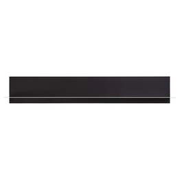 Полка 5x17x88,5 см черная Single Paper Regal Design Letters