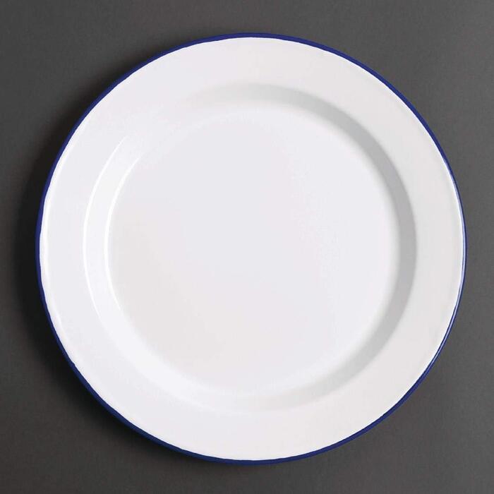 Набор эмалированных суповых тарелок 245 мм 6 предметов Olympia