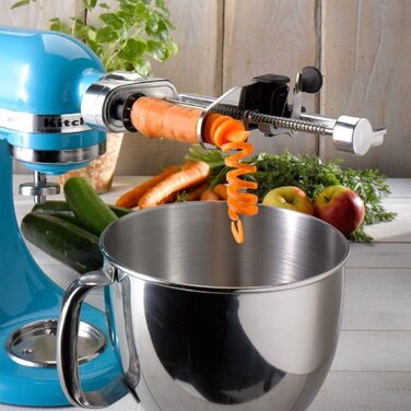 Спиральный резак 4 в 1, серебристый KitchenAid