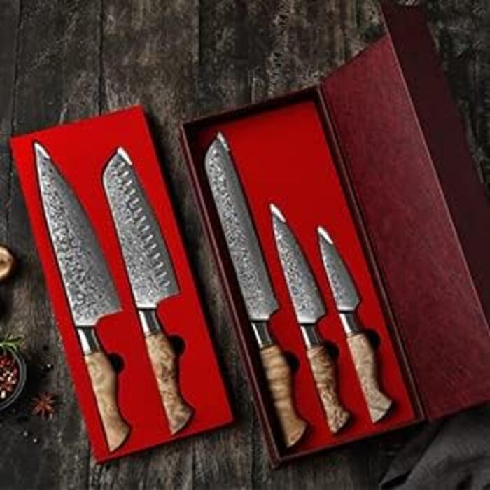 Набор ножей 5 предметов Master Series HEZHEN