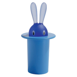 Футляр для зубочисток 7,5х14х7,5 см синий Magic Bunny Alessi